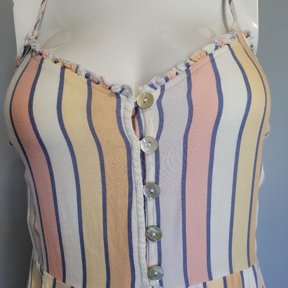 Saltwater Luxe Striped Cropped Jumpsuit, VGUC, Size S - Picture 2 of 9
